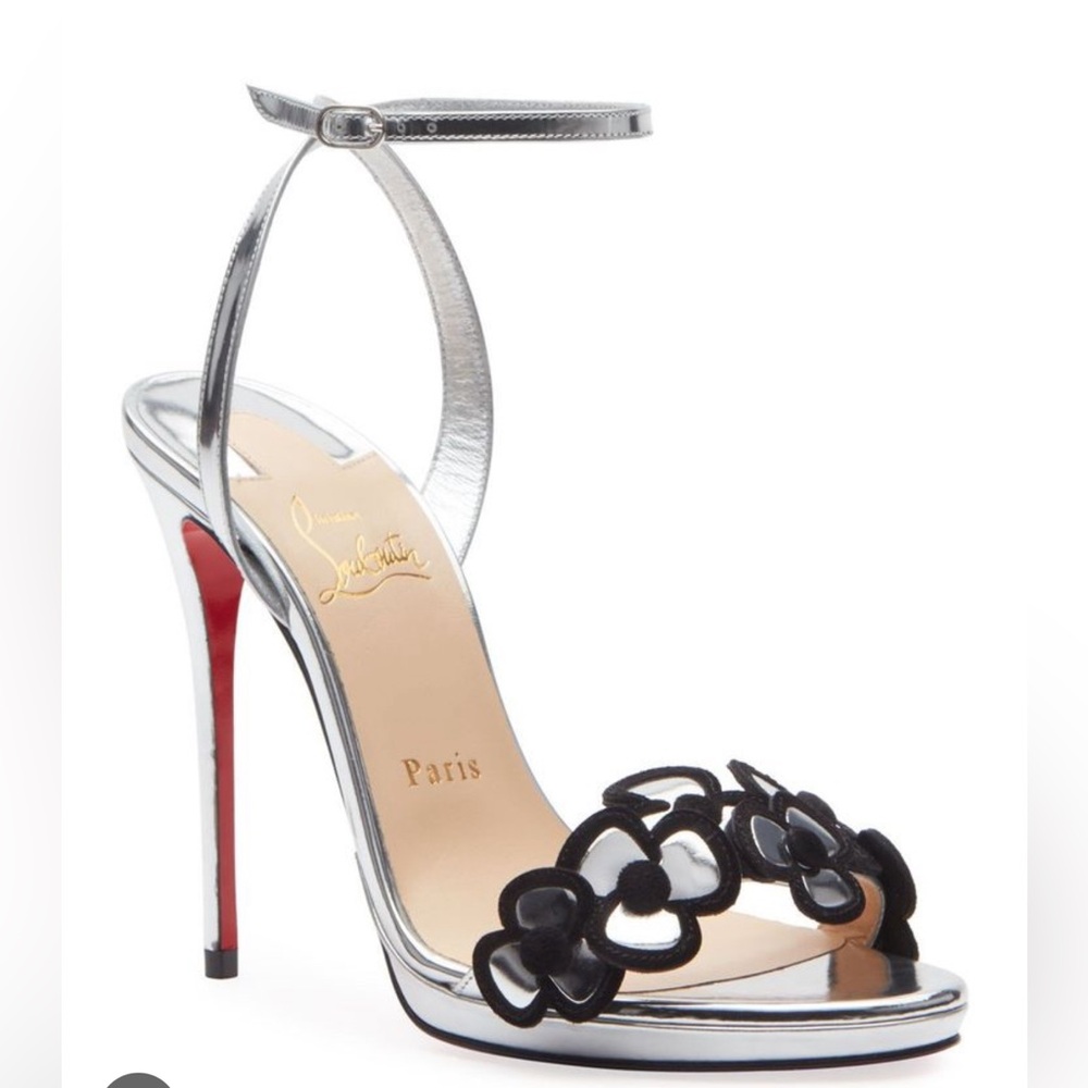 Louboutin pansy queen 120mm